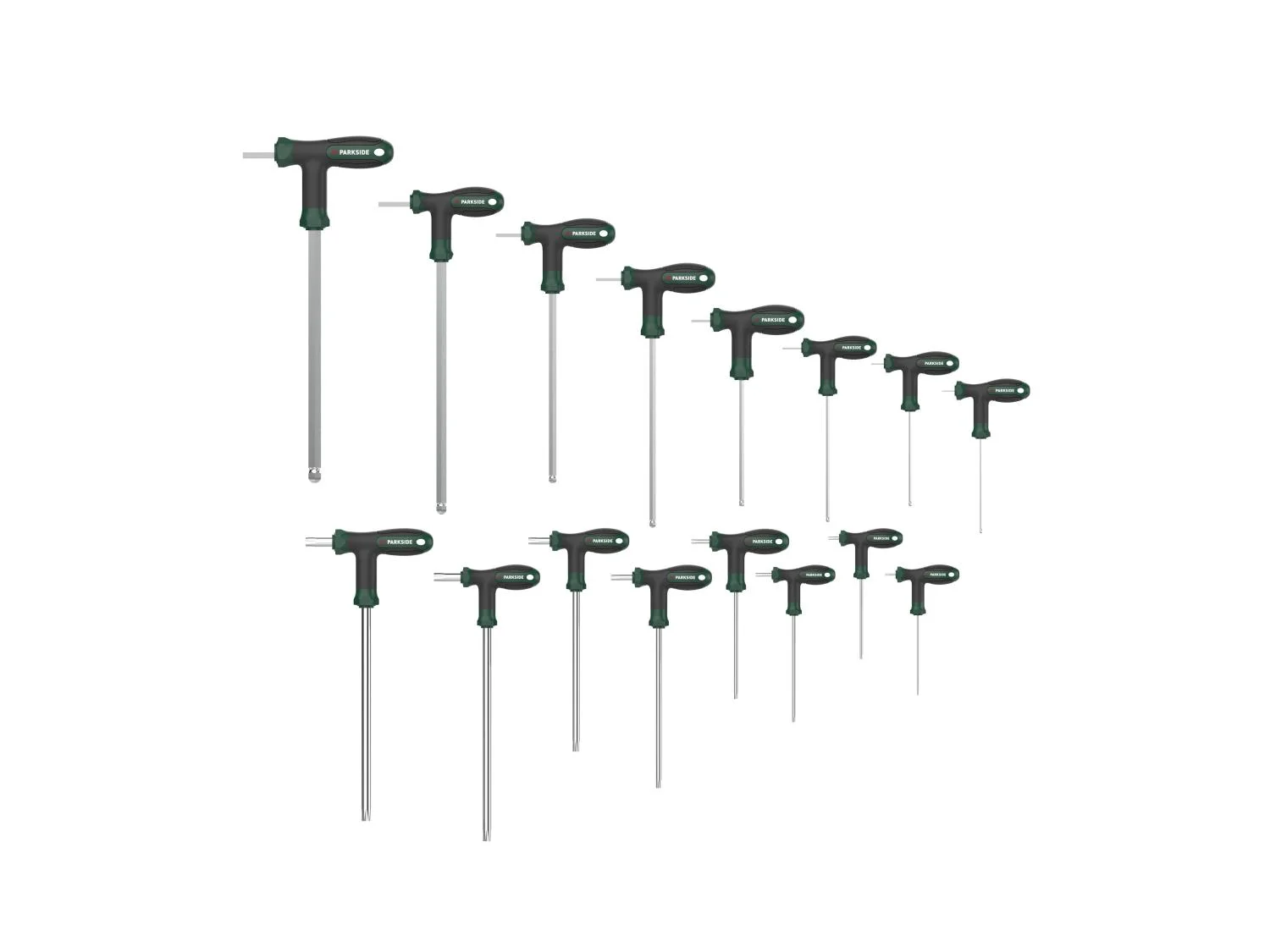 PARKSIDE Set de cls six pans et toile