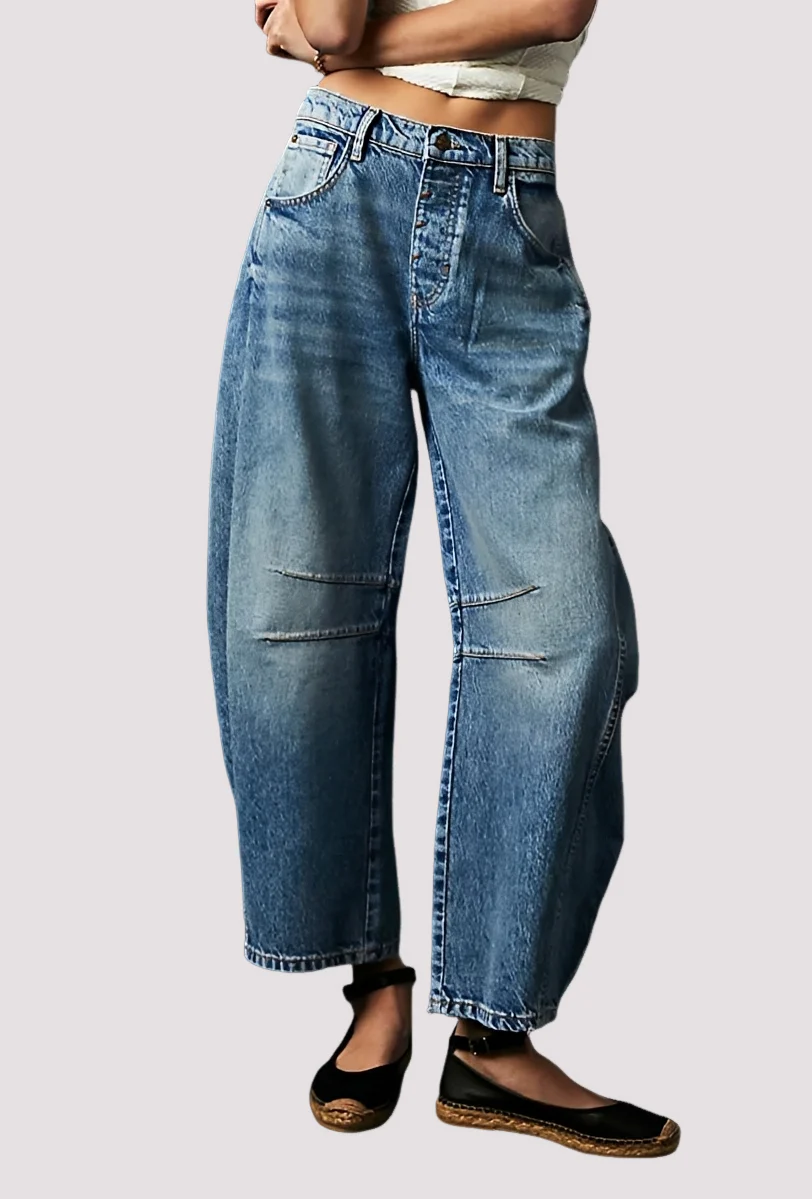 Kendra - Pantalon Large Élégant