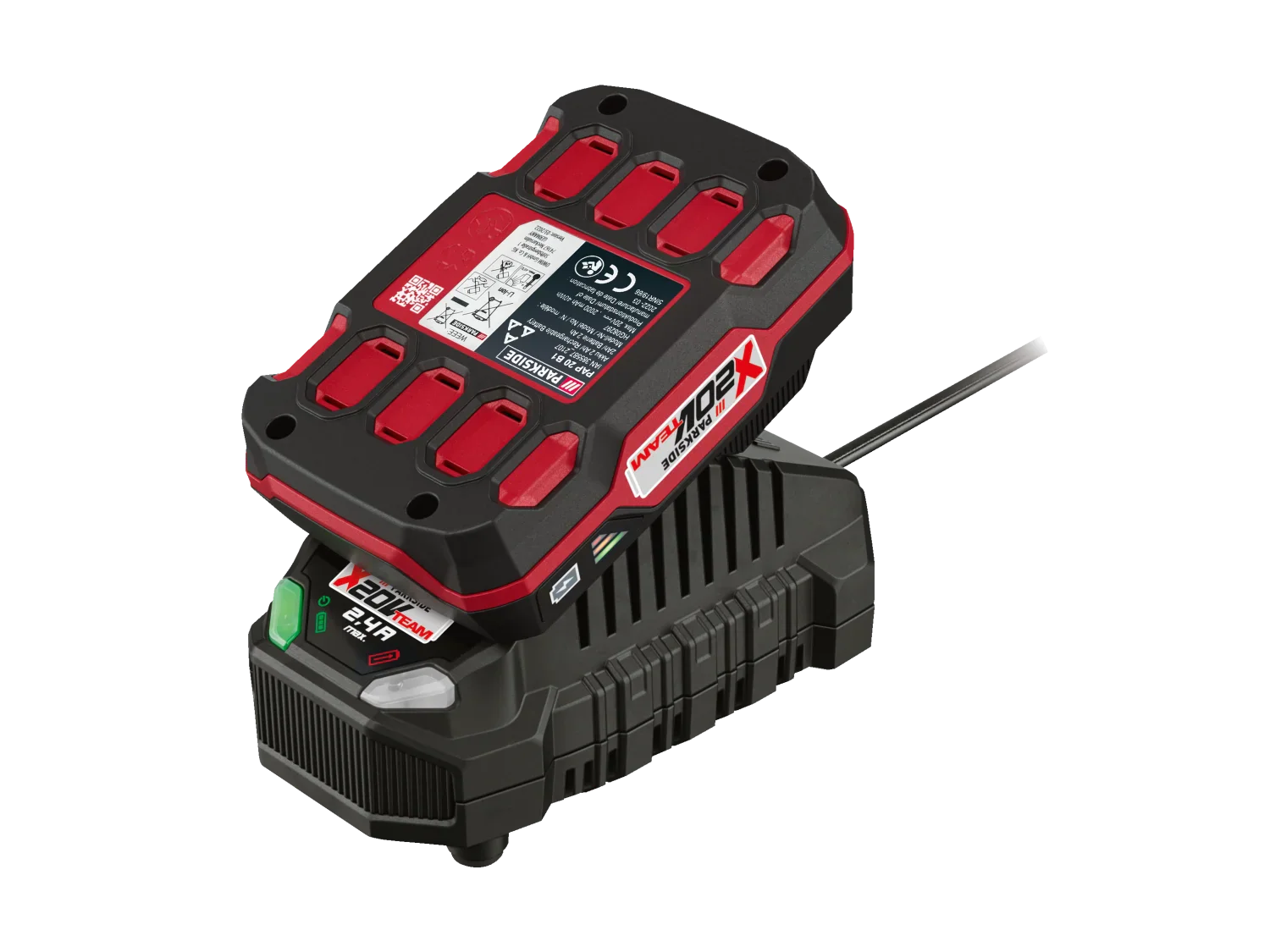 PARKSIDE Batterie + Chargeur, 2 Ah, 20 V