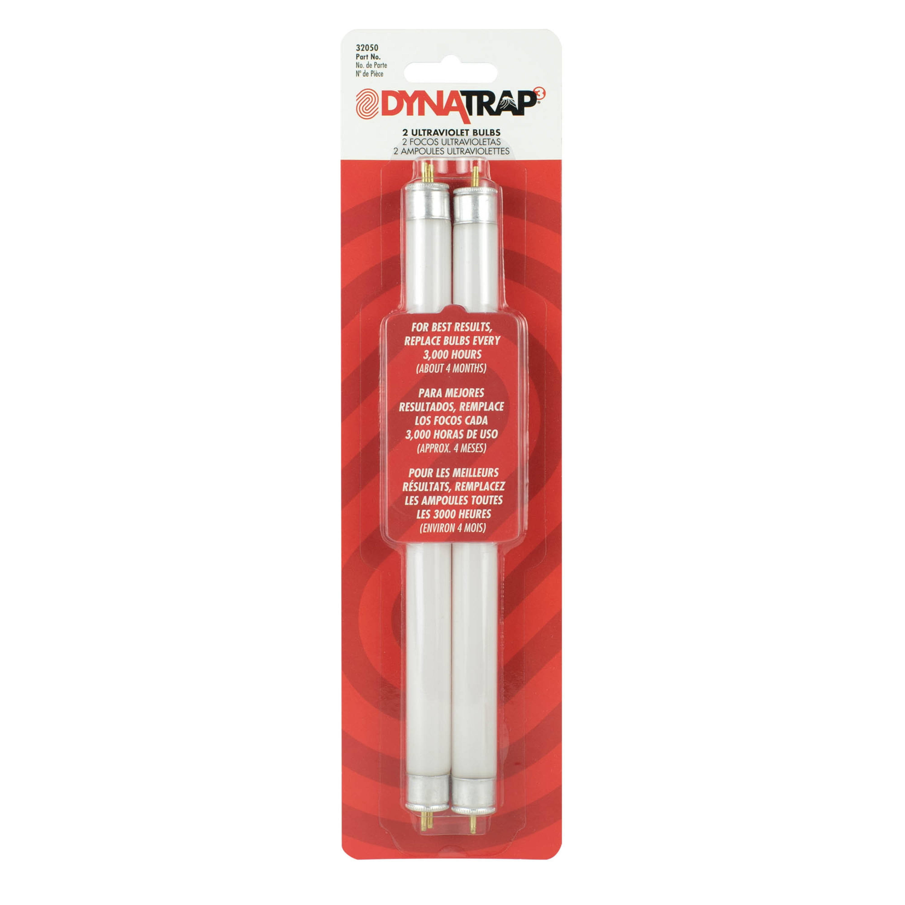 Dynatrap Insect Trap 6 Watt Replacement Bulbs - Set of 2