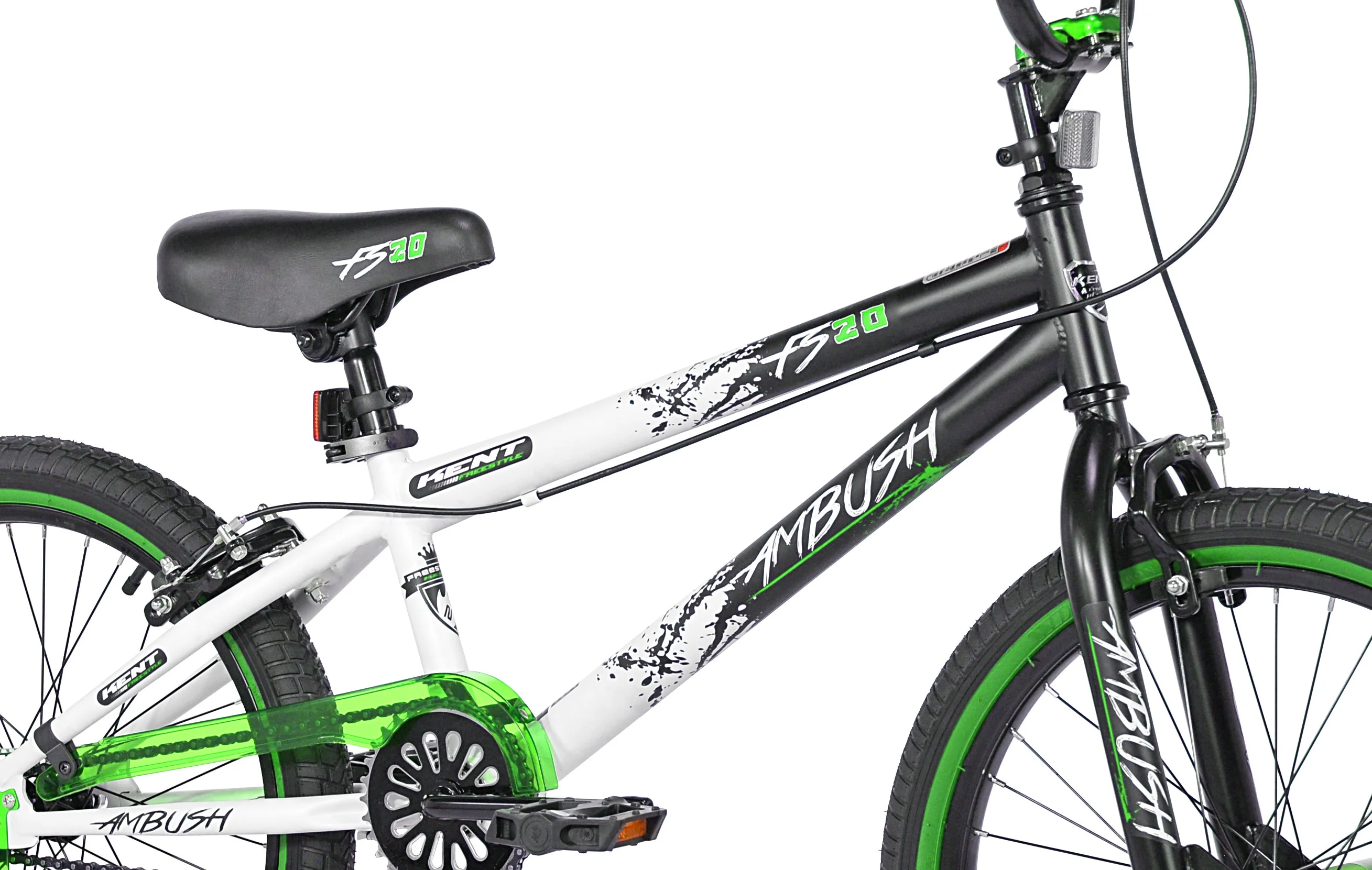 20" Ambush Boys BMX Bike, Green - Image 9