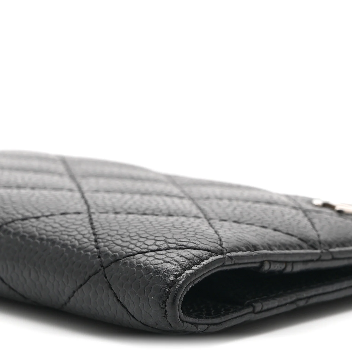 Caviar Quilted Agenda Cover Black