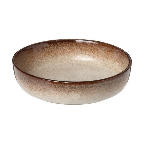 Sonja dyp tallerken 18 cm brun