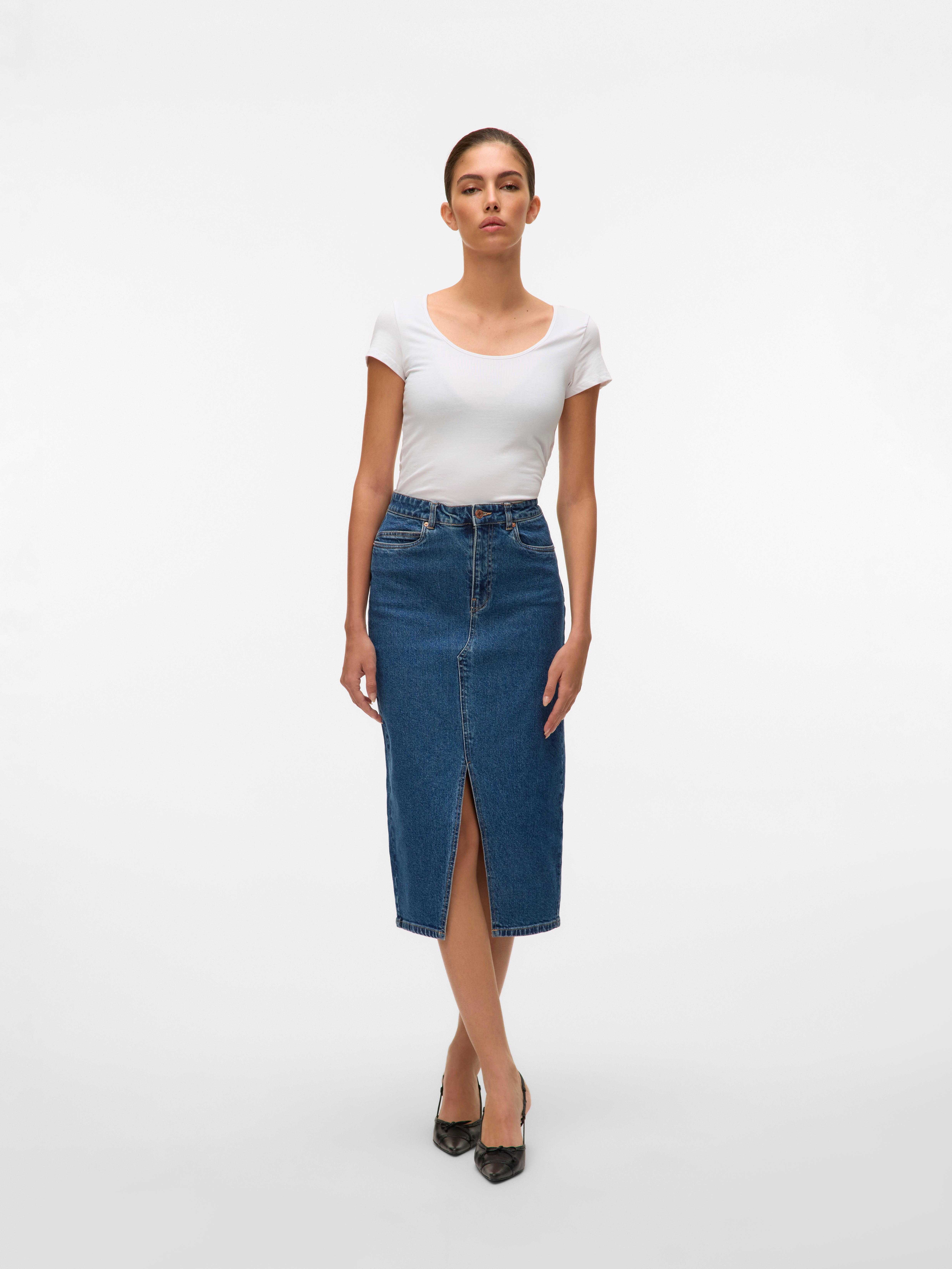 VERO MODA® VMVERI High waist Long skirt