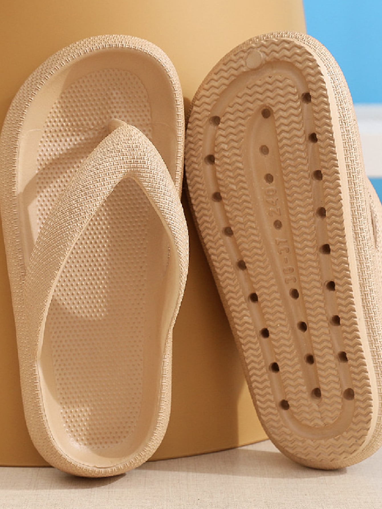 Tongs minimalistes pour femmes, chaussures de plage et de voyage pour l'extérieur