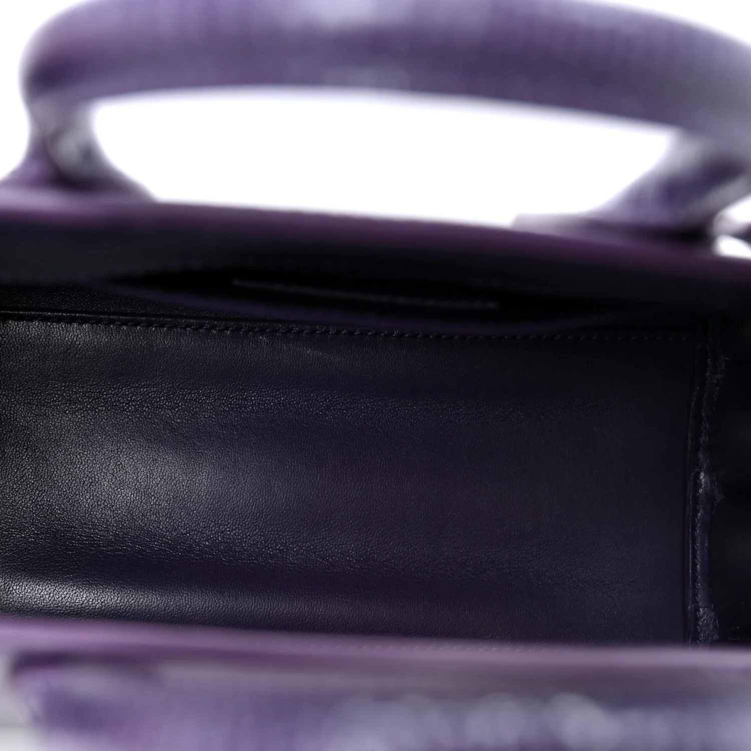 Lizard Calfskin Embossed Nano Sac De Jour Bright Bright Lilas
