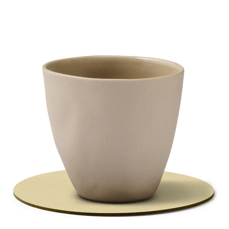 Circle Nupo glassbrikke 10 cm lemon sorbet