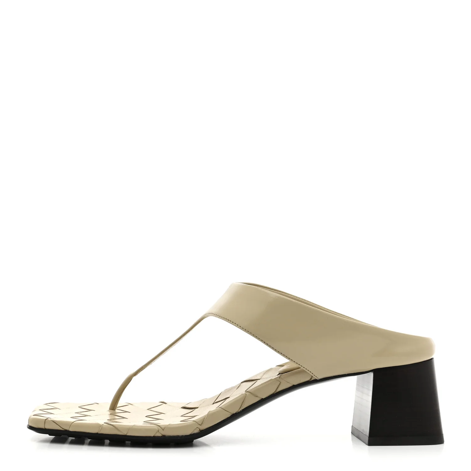 Cushion Lux Marella Thong Sandals 39.5 Light Butterscotch