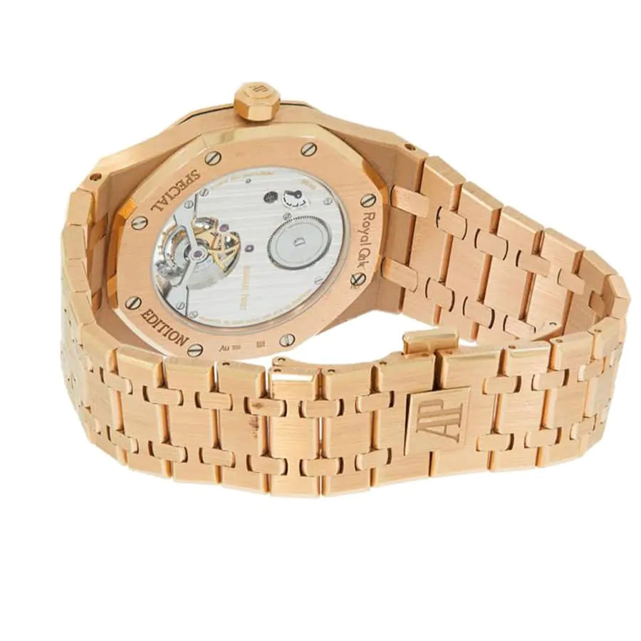 [Super Clone]Audemars piguet Royal Oak Selfwinding Rose Gold Tourbillon 41MM Watch