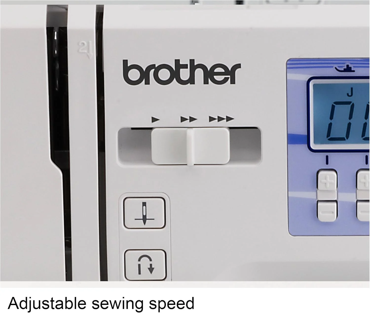 Machine à coudre et à quilter Brother HC1850, 185 points intégrés, écran LCD