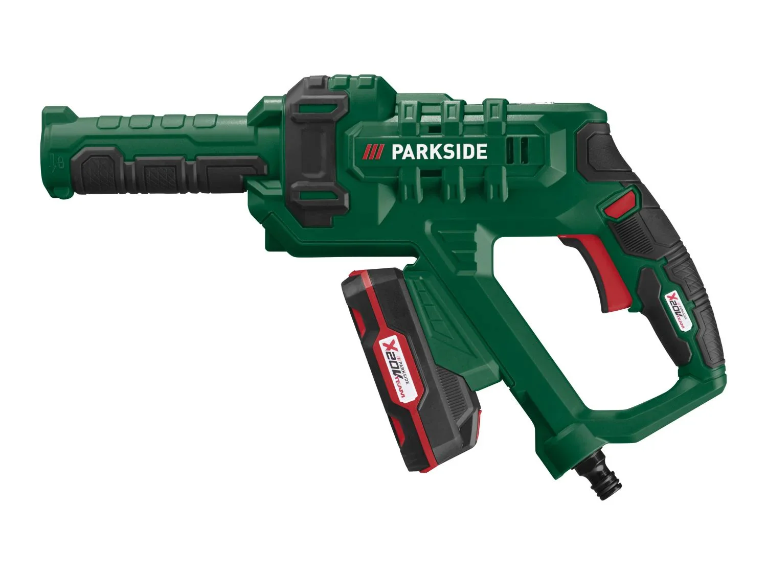 PARKSIDE Set pour nettoyeur haute pression sans fil + batterie + chargeur, 20 V