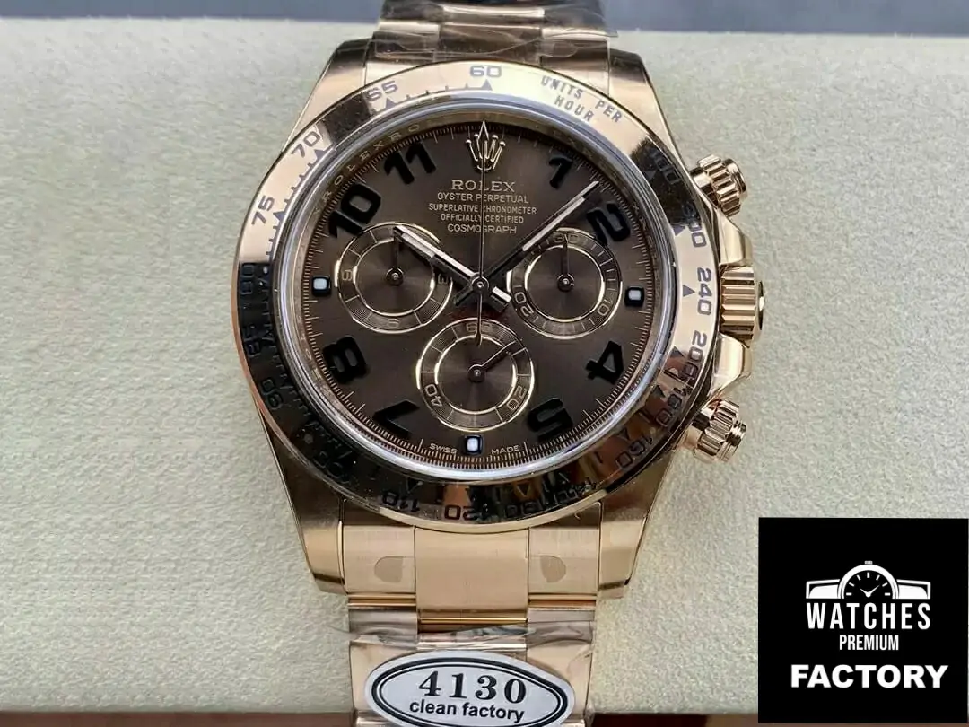 Rolex Cosmograph Daytona M116505-0011 Clean Factory Gold Stainless Steel Strap