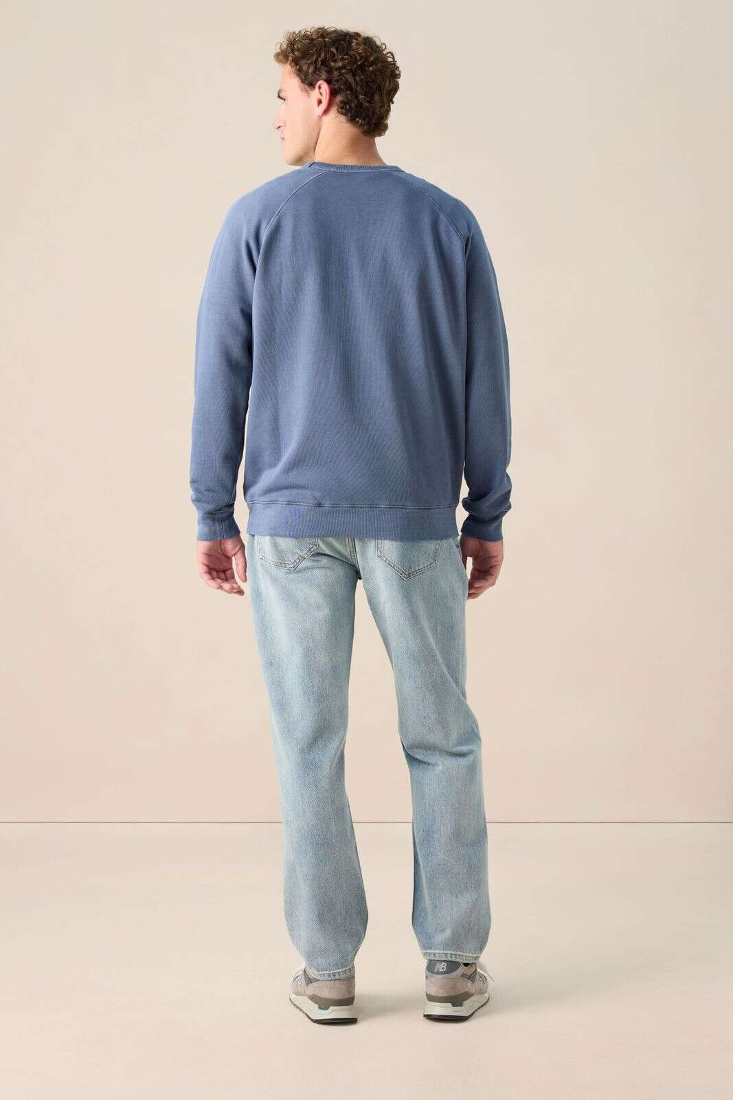 Perry Lichtblauwe mid-rise Loose Fit Jeans