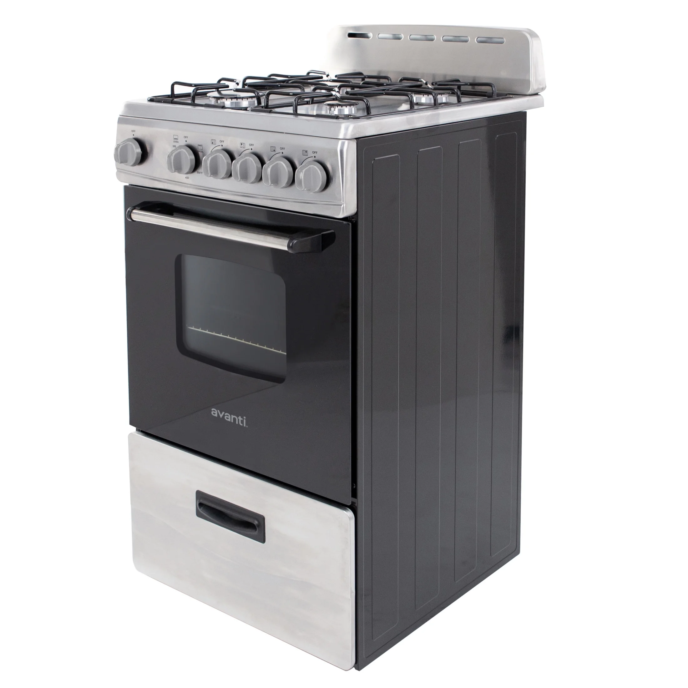 20" Compact Gas Range Oven, in Stainless Steel (GR2013CSS)(Stainless Steel) - Image 7