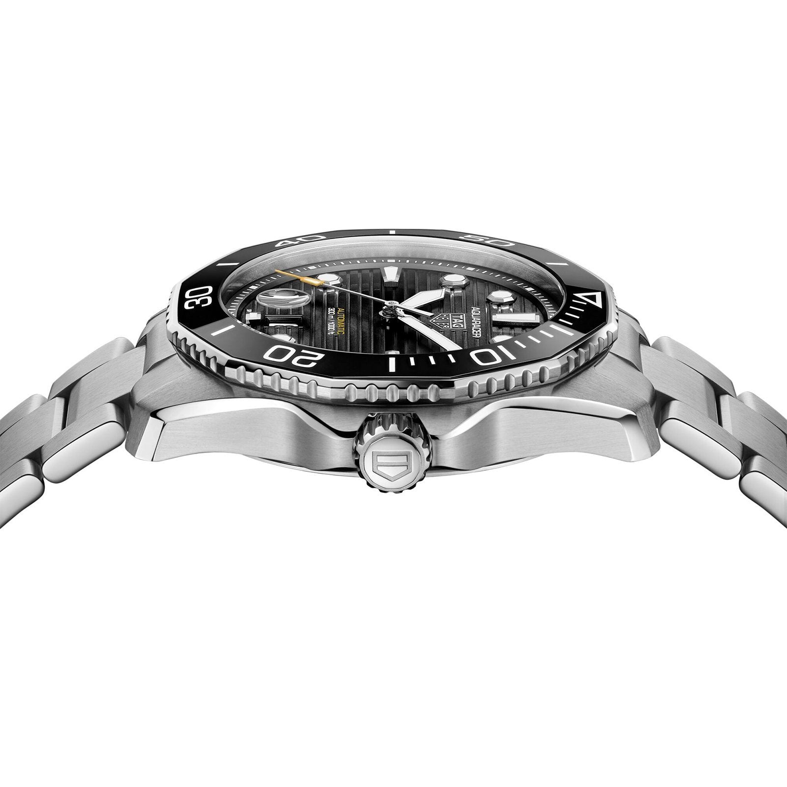 [Super Clone]【Top replica】TAG Heuer Aquaracer Calibre 5 Automatic Mens Black Steel Watch