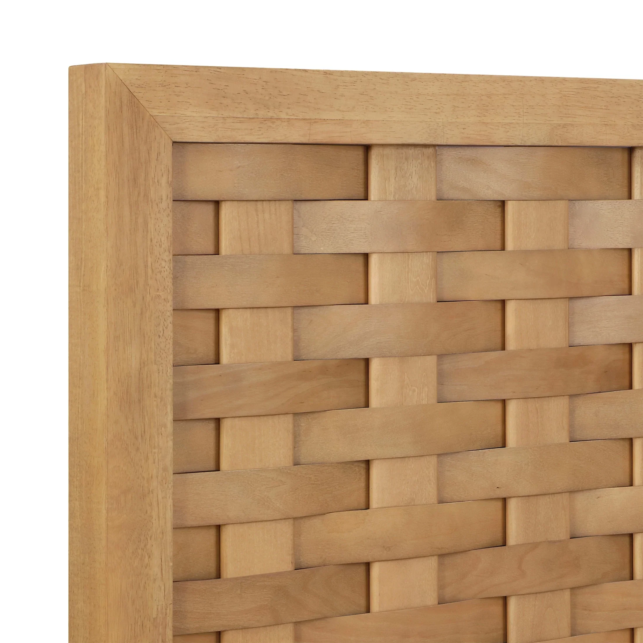 Better Homes & Gardens Bristol Queen Woven Bed, Natural Oak finish, by Dave & Jenny Marrs