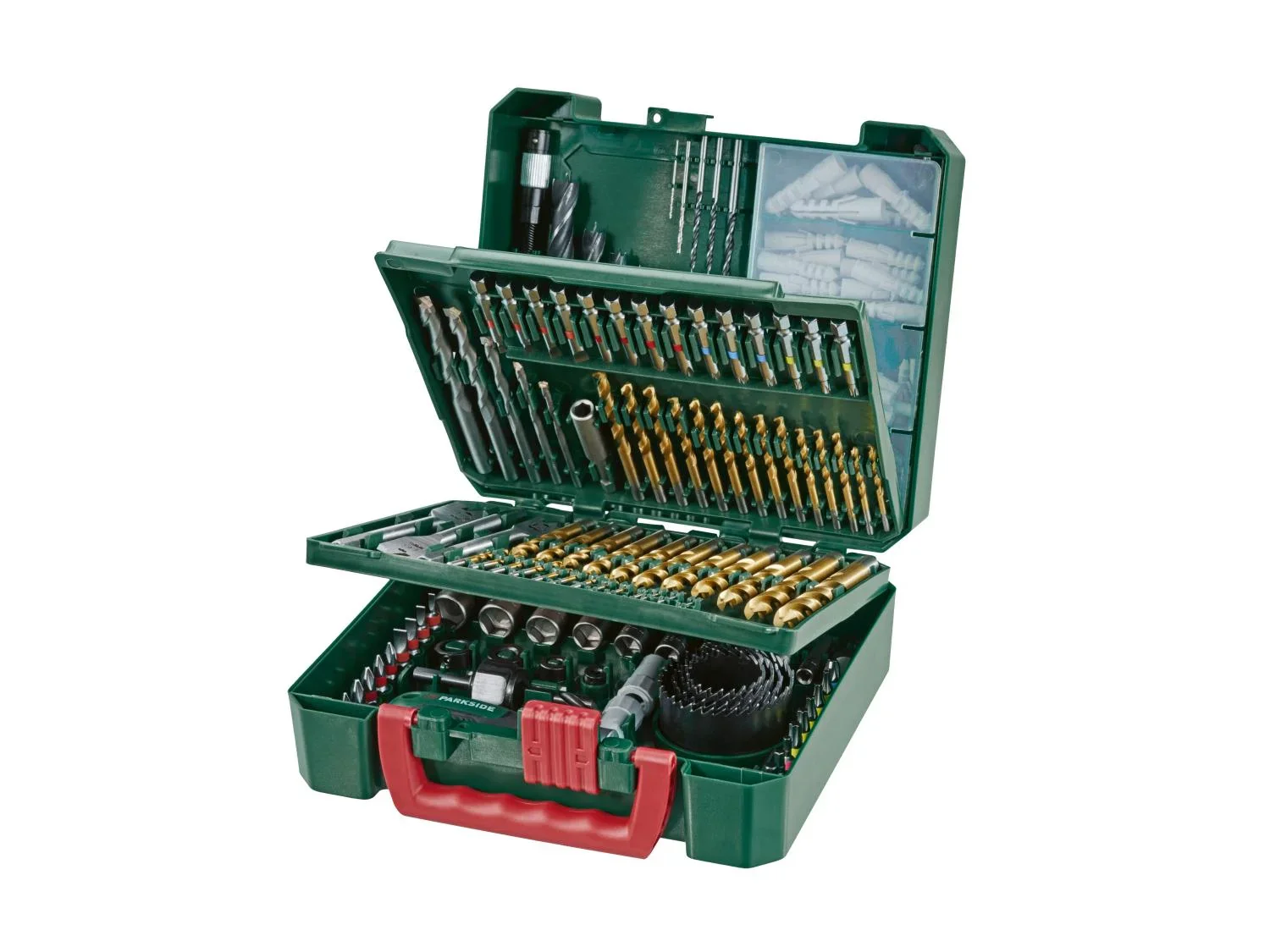 PARKSIDE Set dembouts et de forets, 204 pices