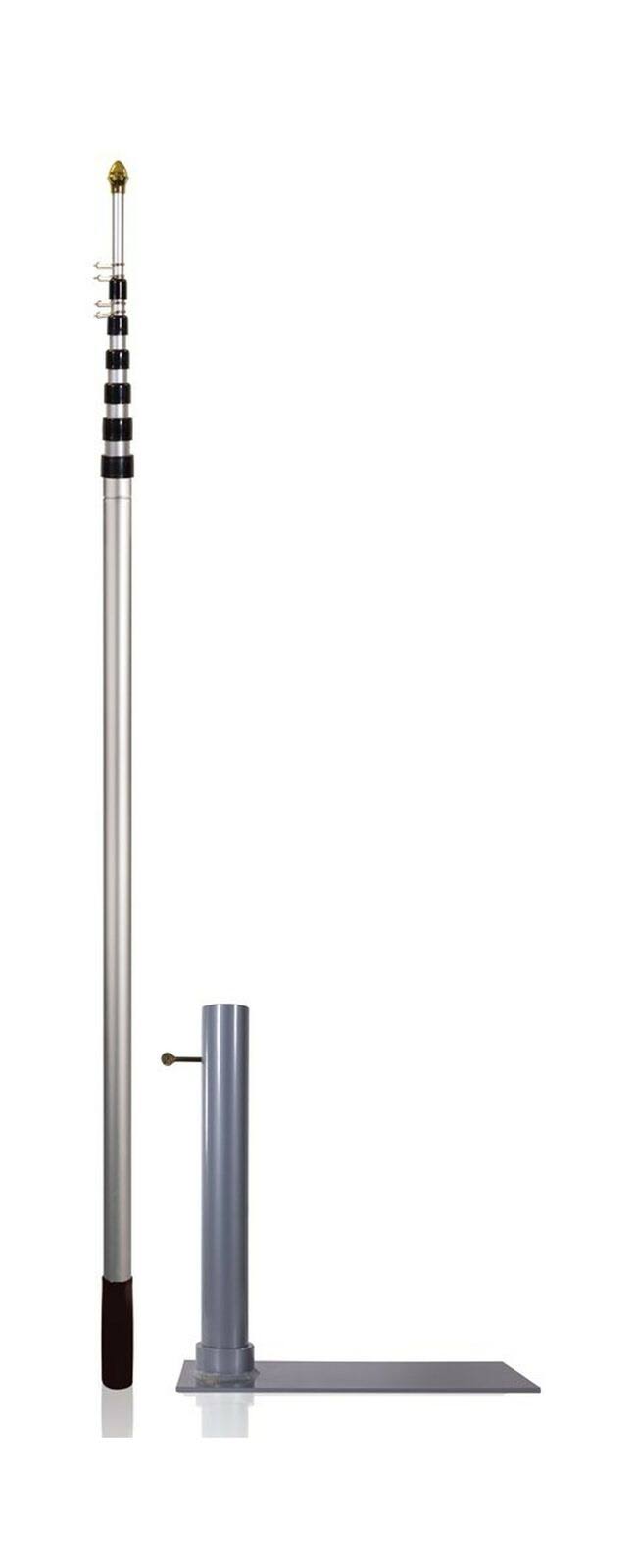 Flagpole to Go Ultimate Tailgaters Package with 20-Foot Portable