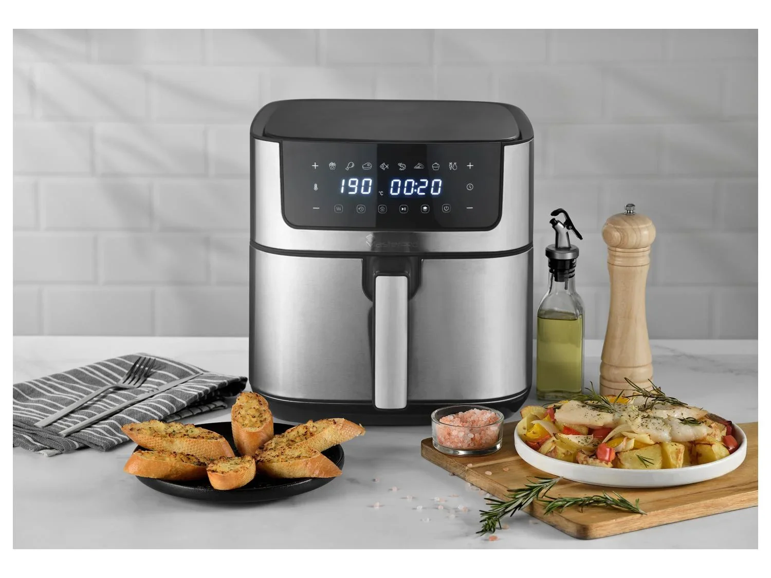 Masterpro Friteuse  air chaud, 6L
