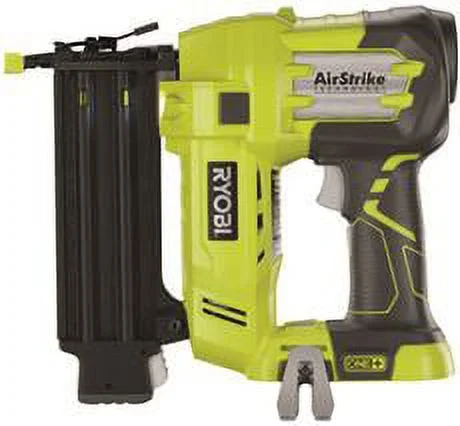 RYOBI 18 - VOLT ONE+ AIRSTRIKE CORDLESS BRAD NAILER, 18 - GAUGE, TOOL ONLY