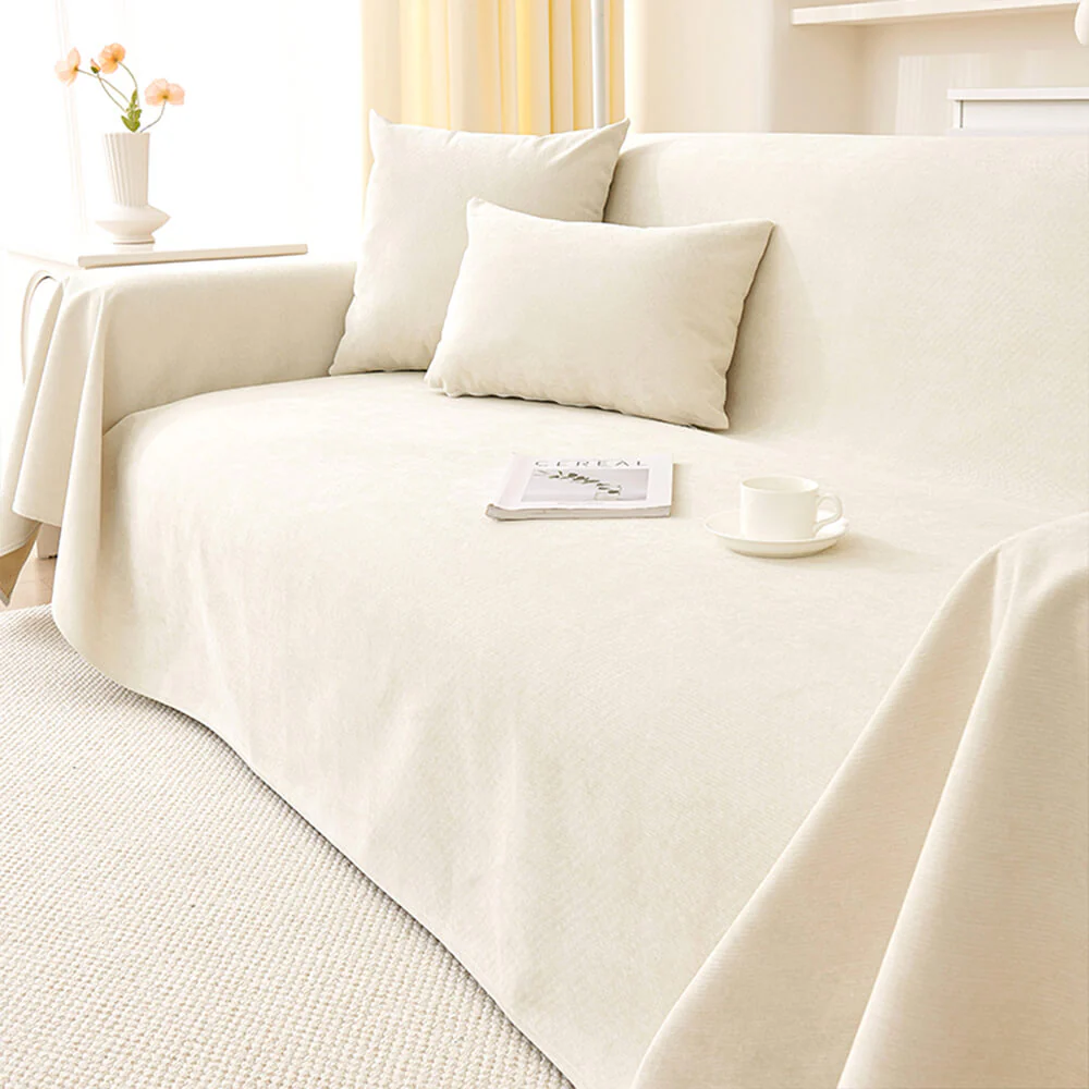 Soft and Waterproof Scratch-Resistant Non-Linting Throw Armchair Cover