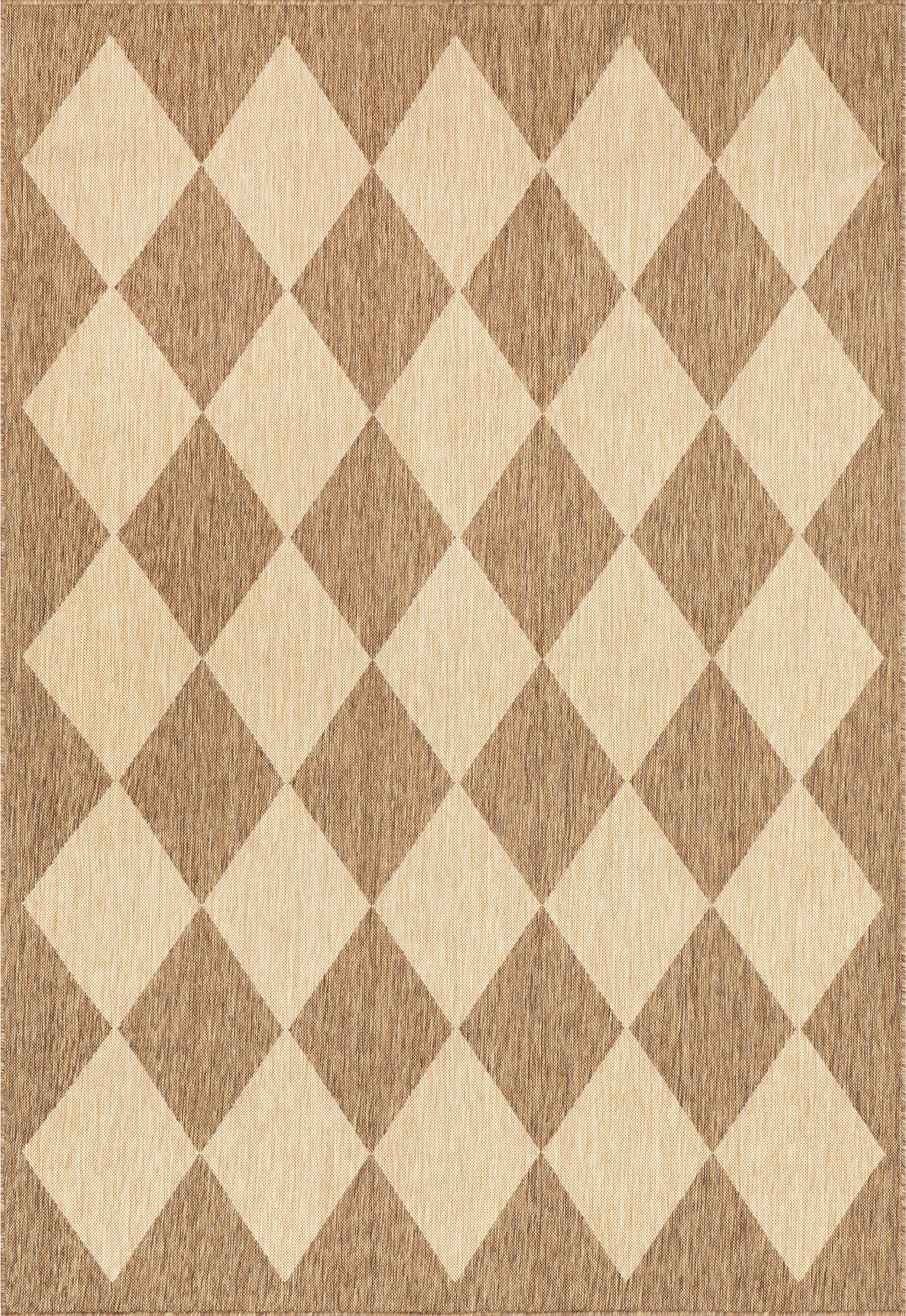 nuLOOM Sabina Diamond Trellis Indoor/Outdoor Area Rug - Beige 5' x 8'