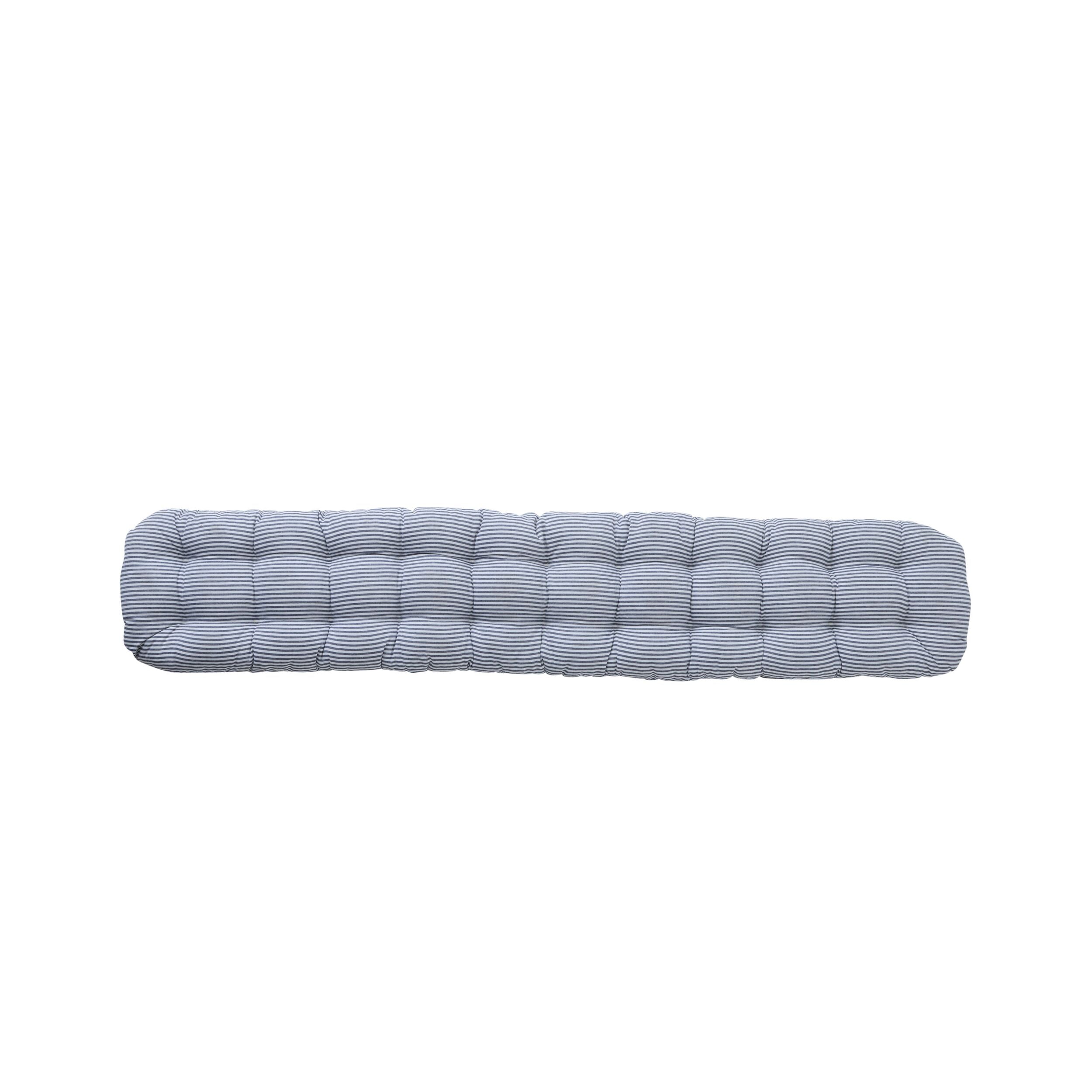 Marais Bench Seat Cushion 180cm Navy Stripe