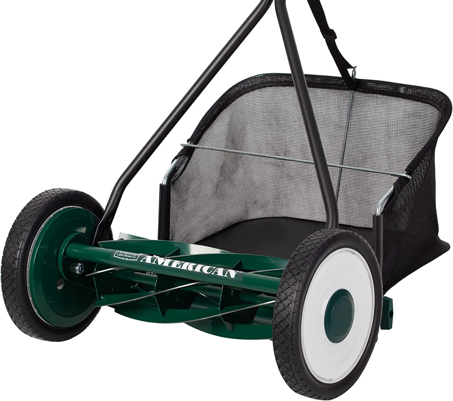 American Lawn Mower Company 1725 - 16GC 16 - Inch 7 - Blade Reel Mower with Grass Catcher