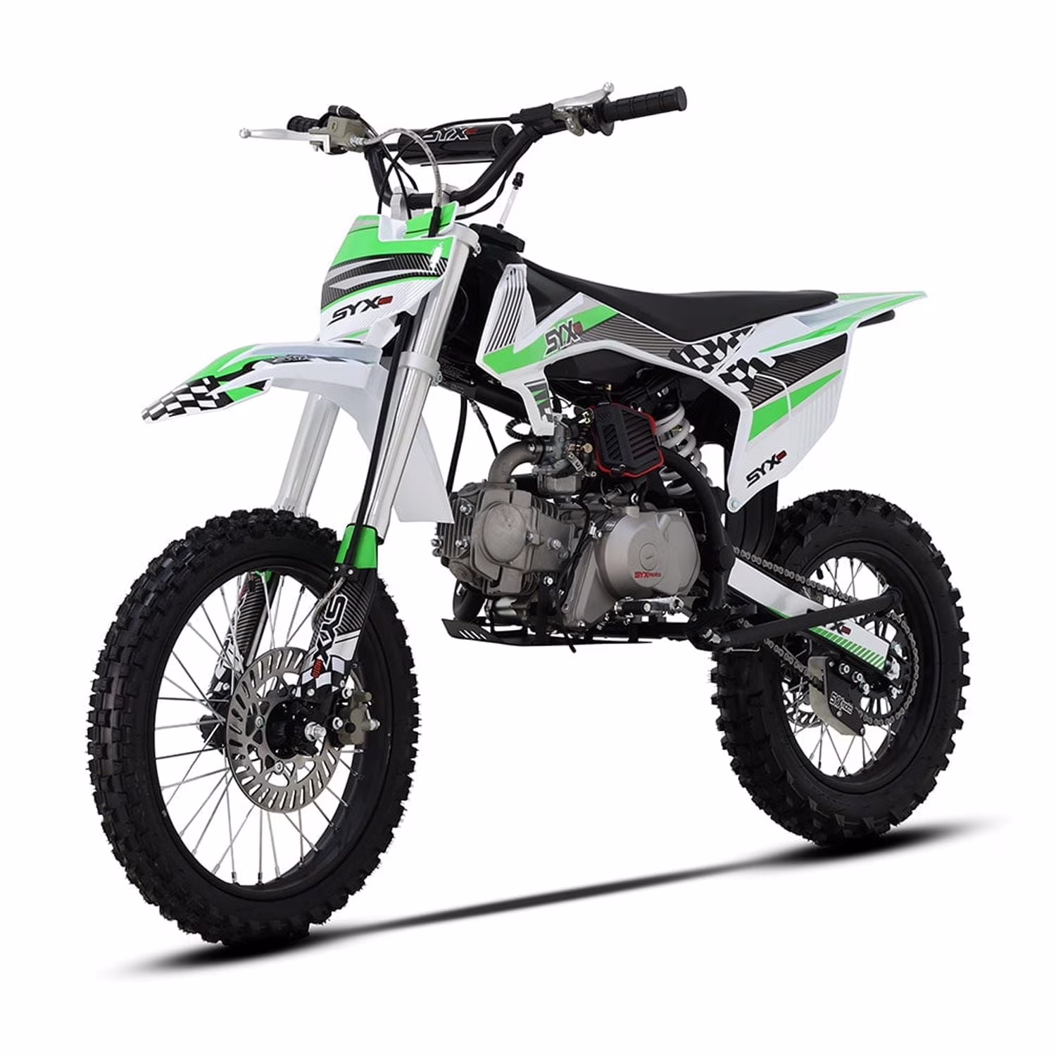 K1 125cc Dirt Bike for Teens Adults, 50 MPH, 123 Mi Range, 4-Speed Manual, Kick/Electric Start, Black(Black) - Image 5