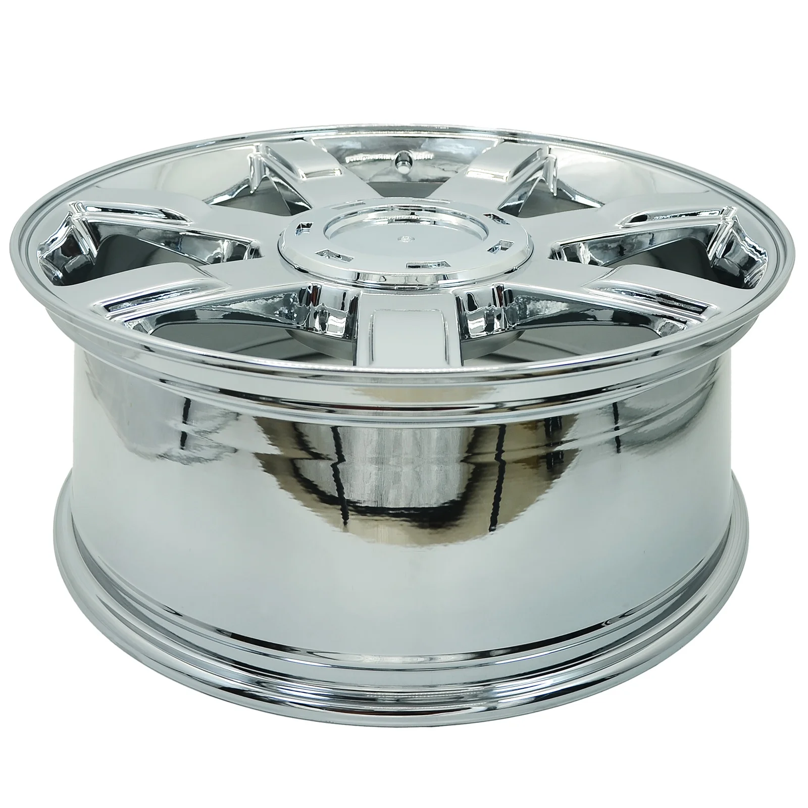 Set of 4 New 22" 22x9 Chrome Alloy Wheels for 2007-2014 Cadillac Escalade ESV EXT OEM Design Replacement Rim - Image 5