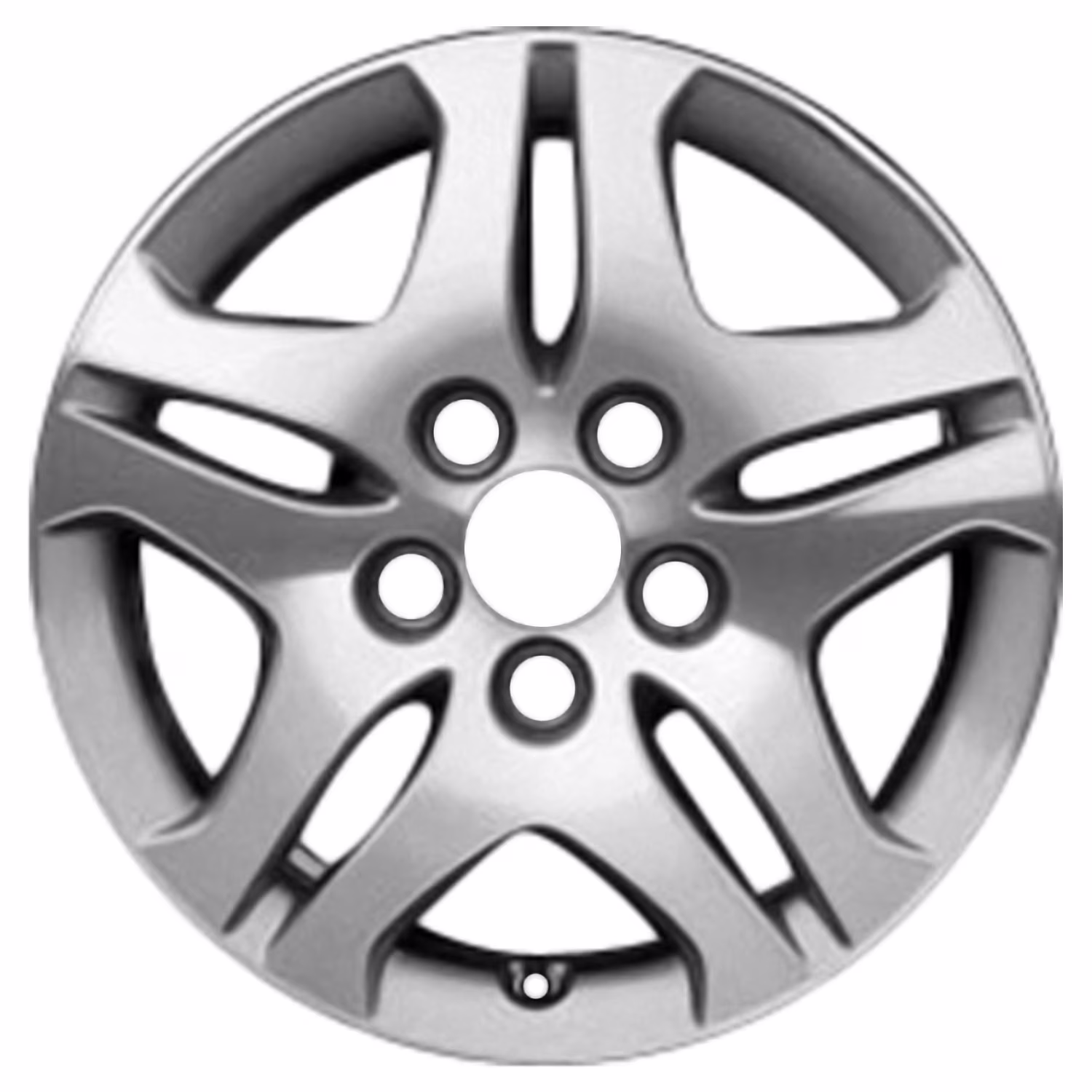 Pre-Owned Original Equipment Machined and Painted Sparkle Silver Aluminum Wheel 16 x 7 42700SHJA91 fits 2005-2010 Honda Odyssey (Good)