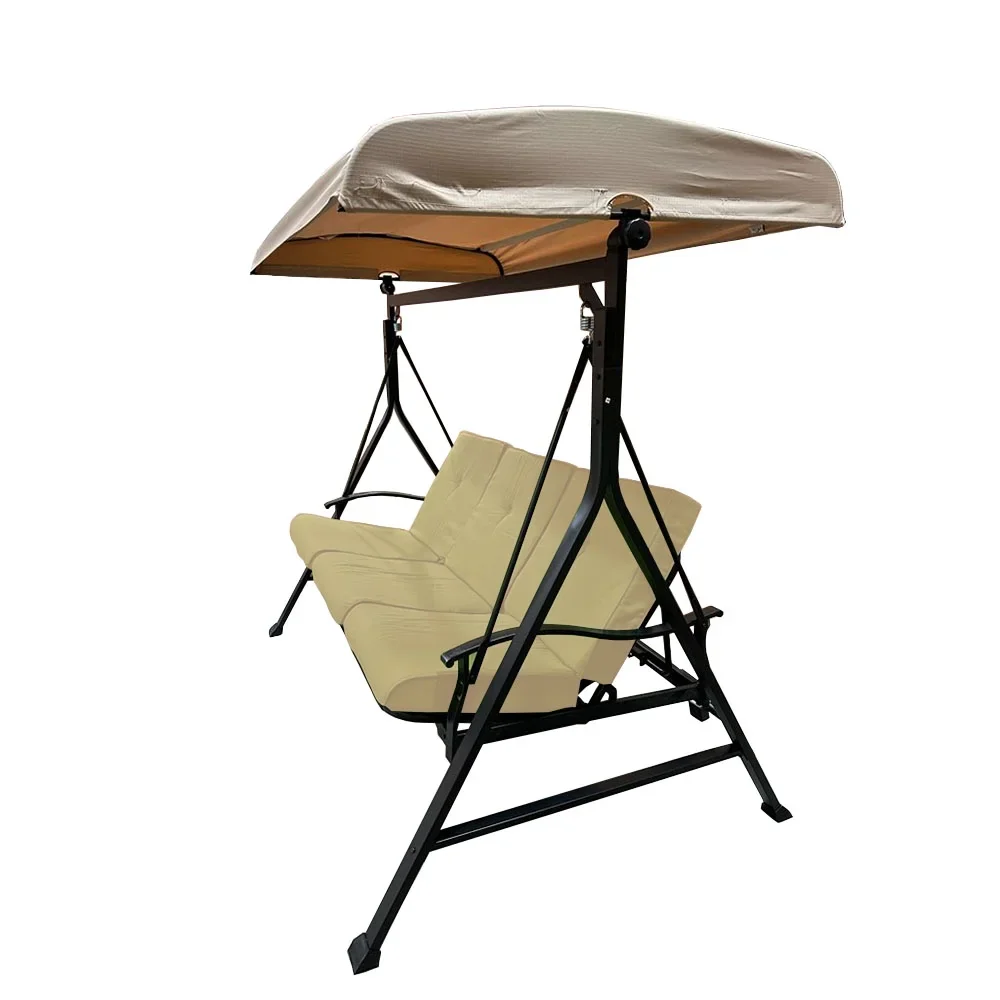 Garden Winds Replacement Canopy Top Cover Compatible with The Belden Park Swing Version III - RipLock 350