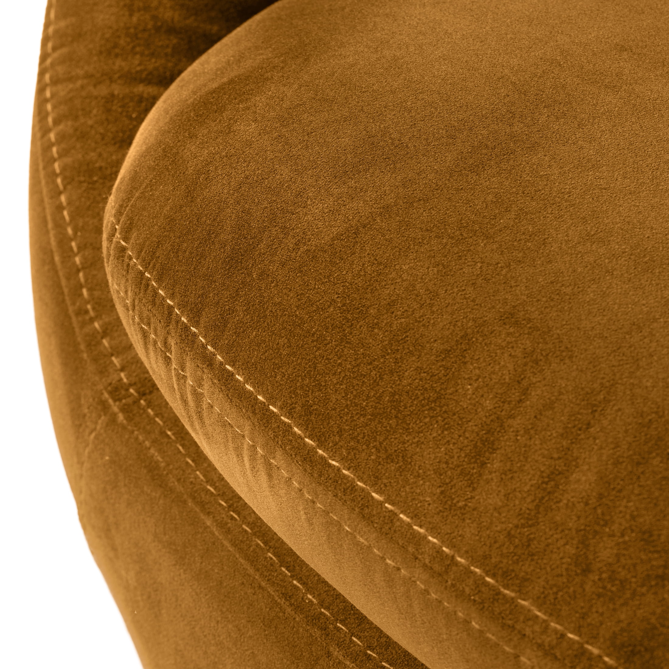 Better Homes & Gardens Mira Swivel Accent Chair, Cream Shearling