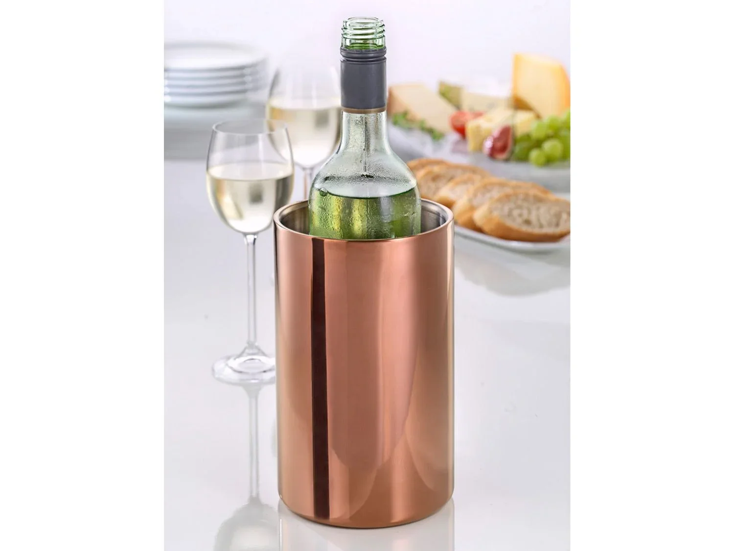 Esmeyer Refroidisseur  vin en acier inoxydable dune contenance de 1,6 l env.