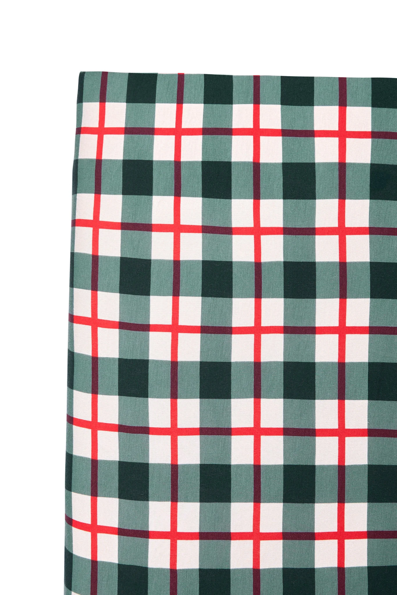 Crib Sheet in Holiday Plaid