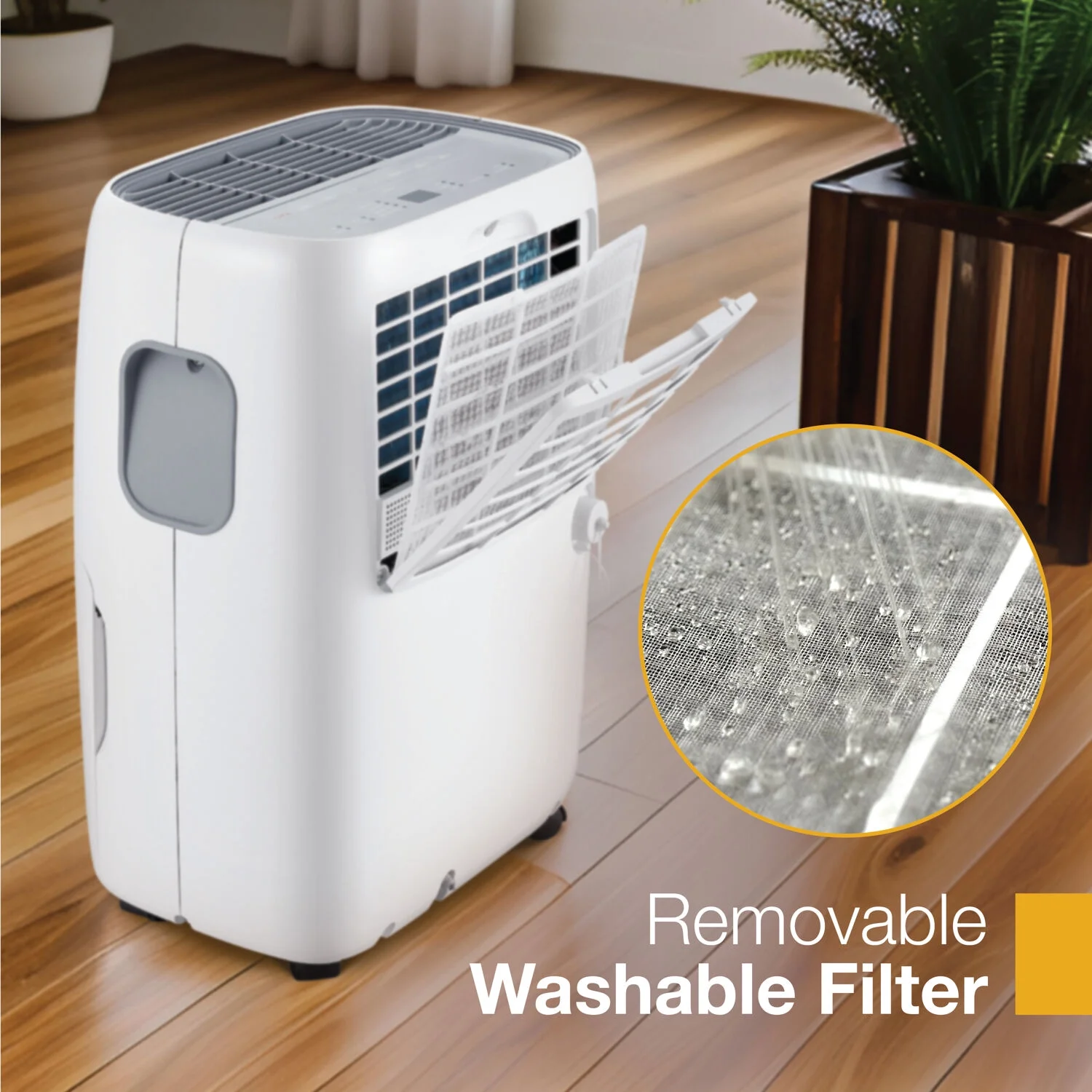 30-Pint 3000 Sq ft Humidity Absorber Dehumidifier, Bedroom, Basement, Garage, WHAD301DW, New(30 pt) - Image 7