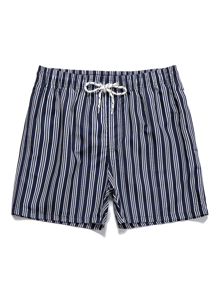 Short de bain à rayures