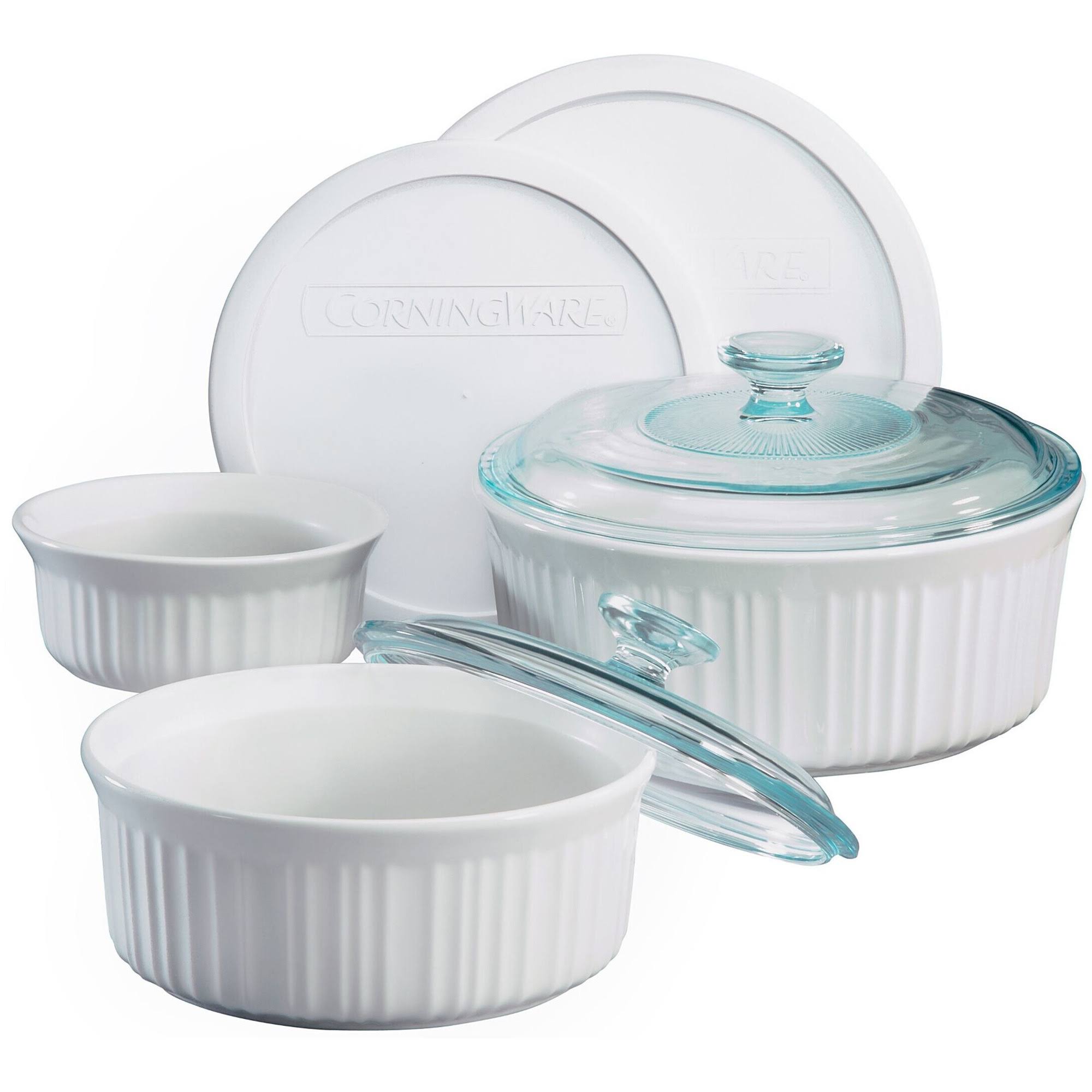 Corningware French White 7-Piece Set