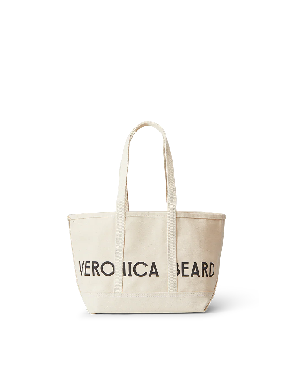 Small Canvas Logo Tote