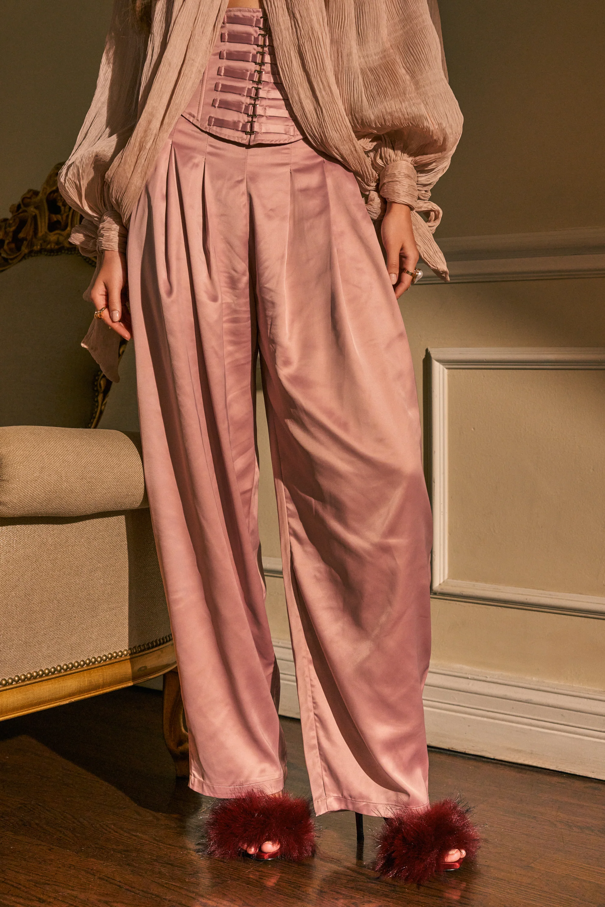 DRESS LIKE ME CORSETED TROUSER - Akira Store
