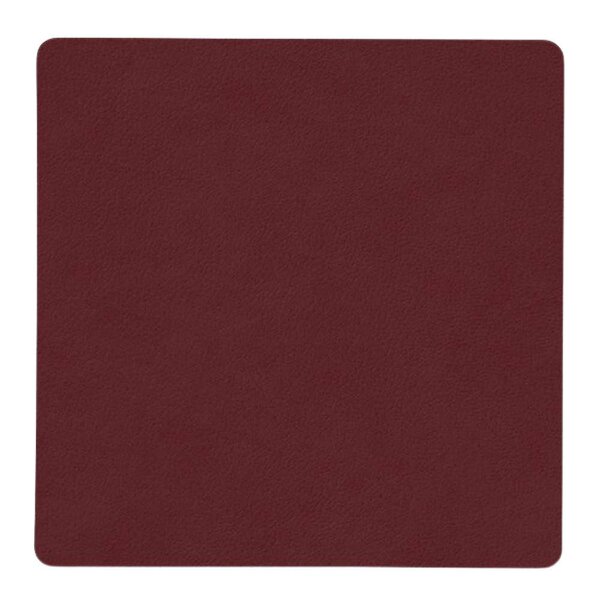Nupo Square glassbrikke 10x10 cm Burgundy