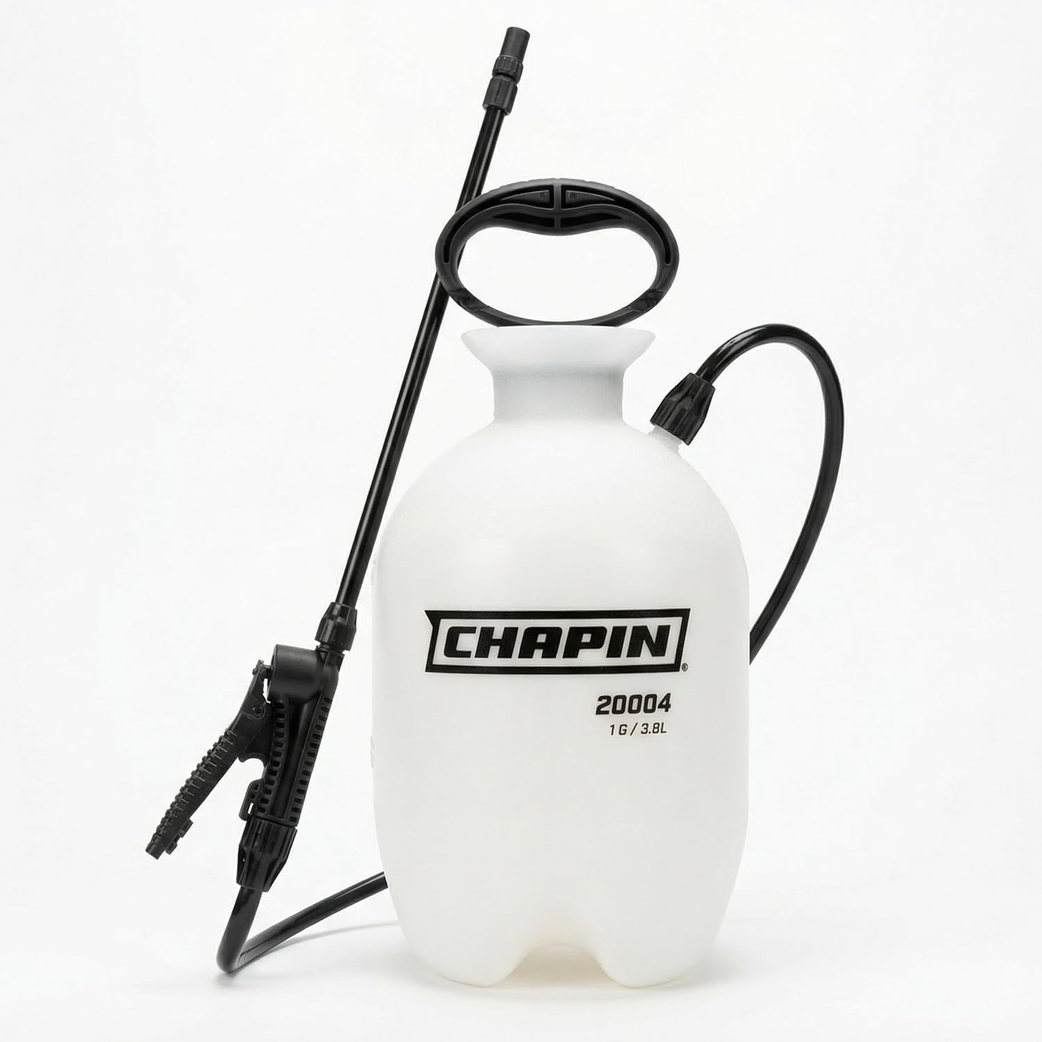 CHAPIN 1-Gallon Pump Sprayer, Easy Use for Home & Garden| Durable lightweight tank; ideal for weed control, plant care, and cleaning with adjustable nozzle, long hose, and easy pump