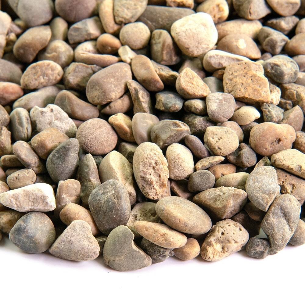 Landscape Rock and Pebble Natural Decorative Stone Gravel - 20 lbs - Ironwood, 3/8