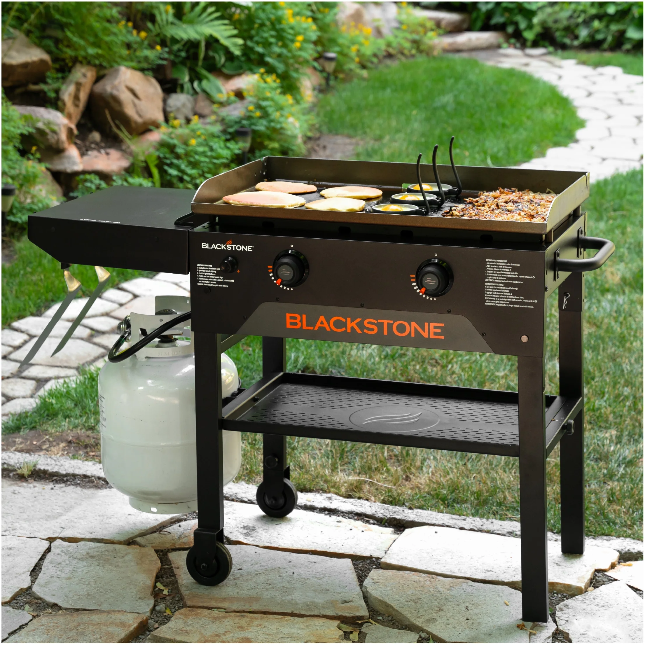 Original 2-Burner 28�� Propane Omnivore Griddle(28" without Hood/Hard Cover) - Image 2