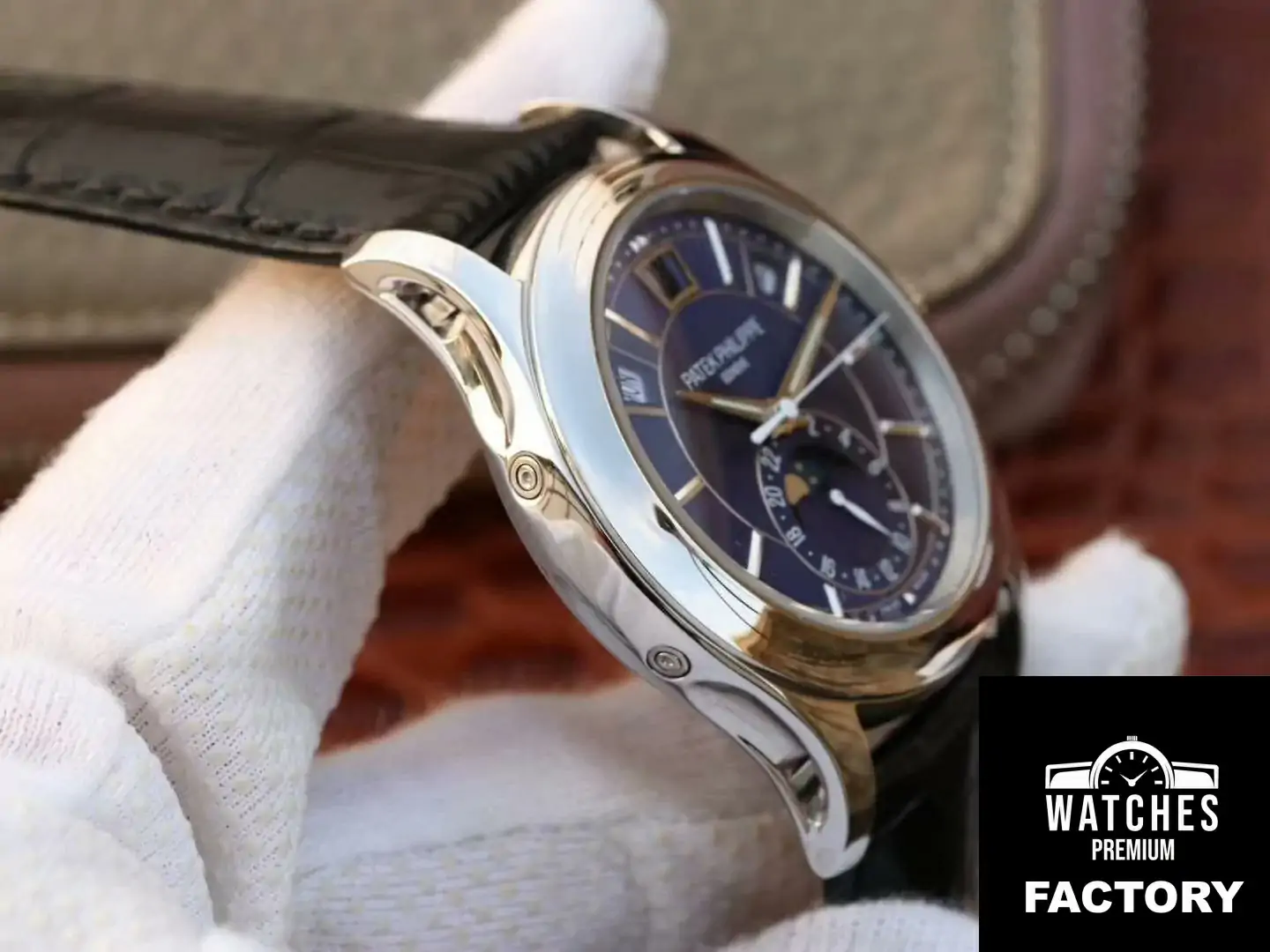 Patek Philippe Annual Calendar 5205G-013 Blue Dial