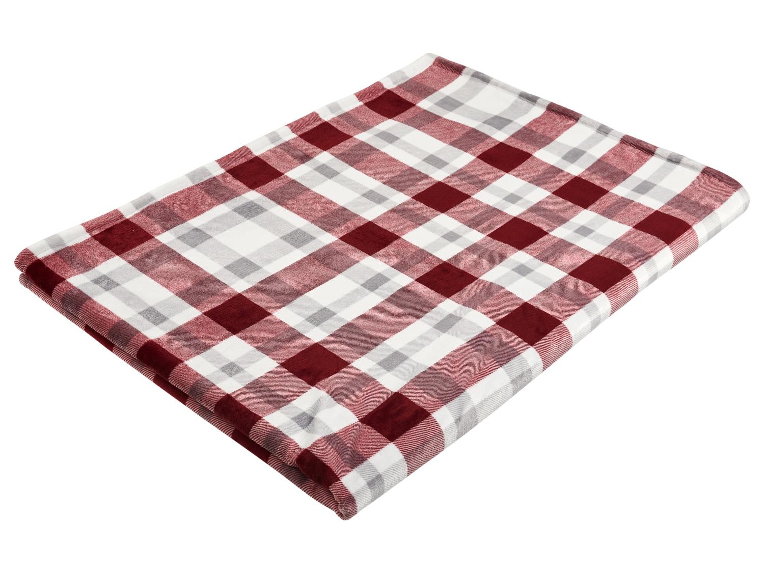 LIVARNO Plaid en microfibre