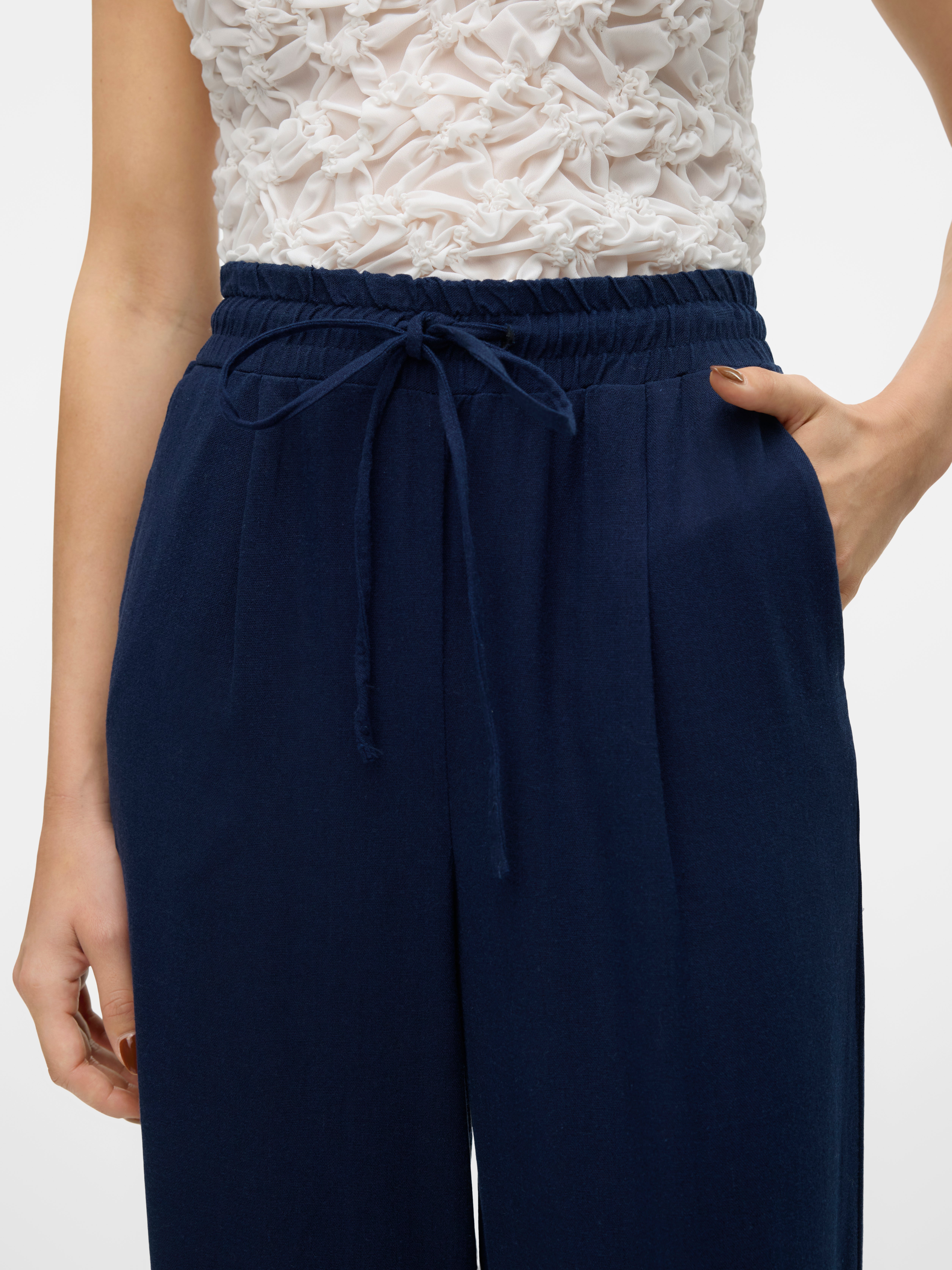 VERO MODA® VMJESMILO Mid waist Trousers