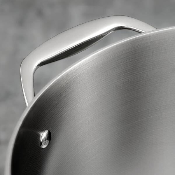 Gourmet Tri-Ply Clad 12-Piece Stainless Steel Cookware Set