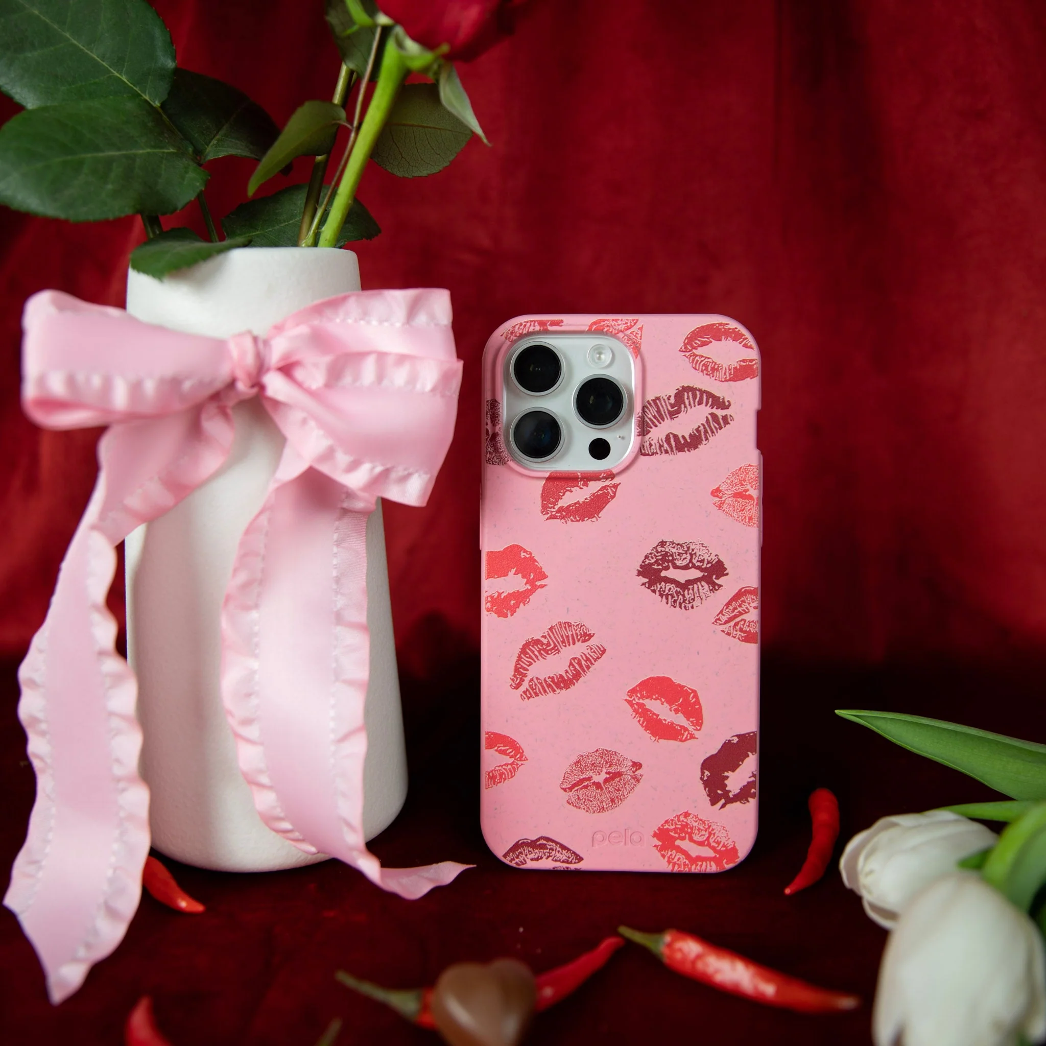 Bubblegum Pink XOXO iPhone 16 Case