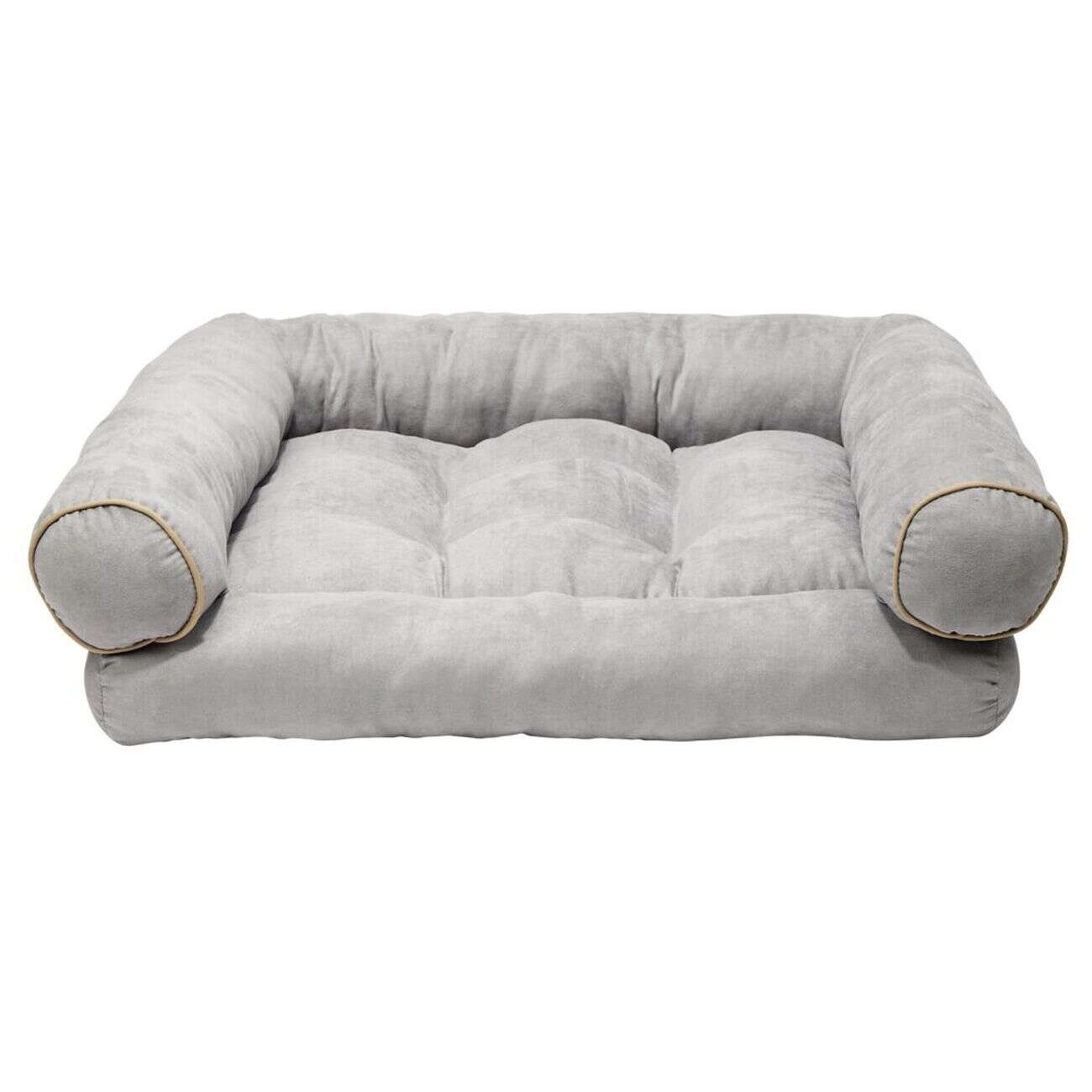 Couchage animaux forme canapé gris 60x50xH20cm